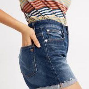 Madewell Curvy High-Rise Denim Shorts